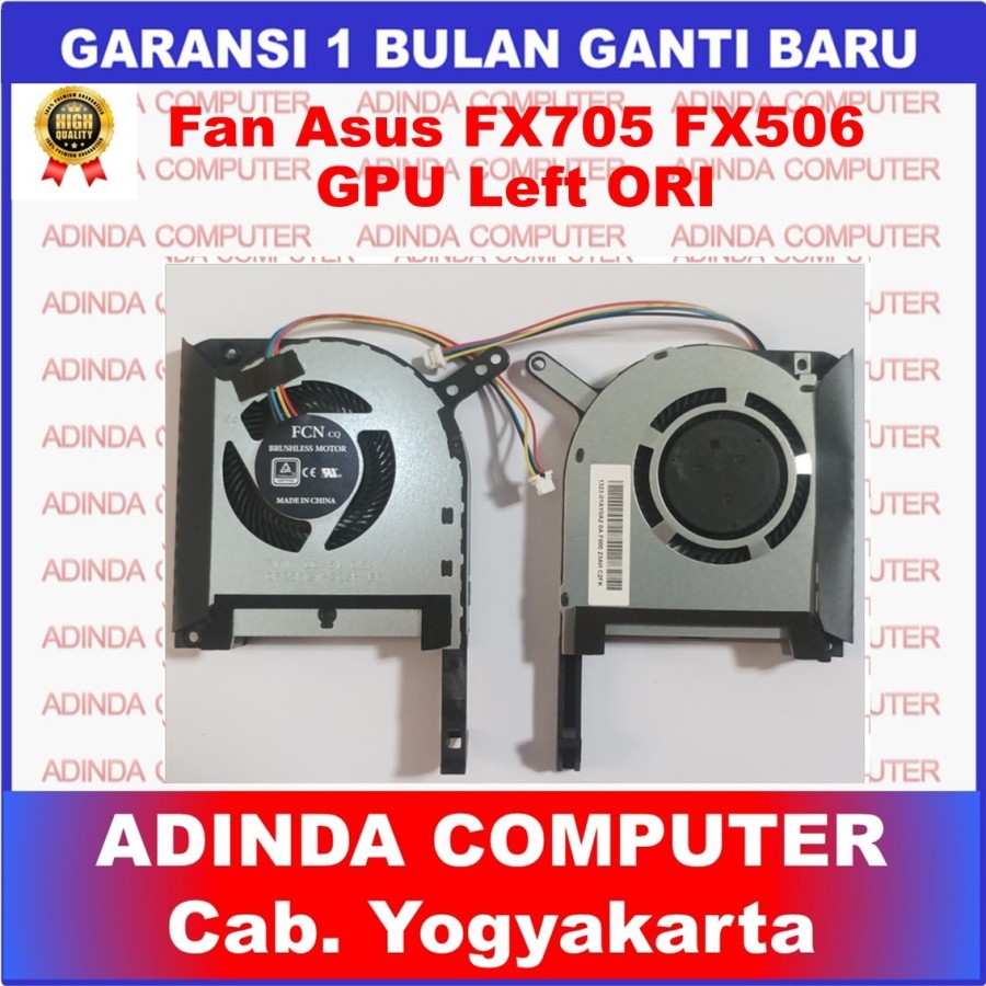 Fan Asus ROG TUF FX506 FX506IH FX506II FX506LH FX506LI FX705 GPU ORI