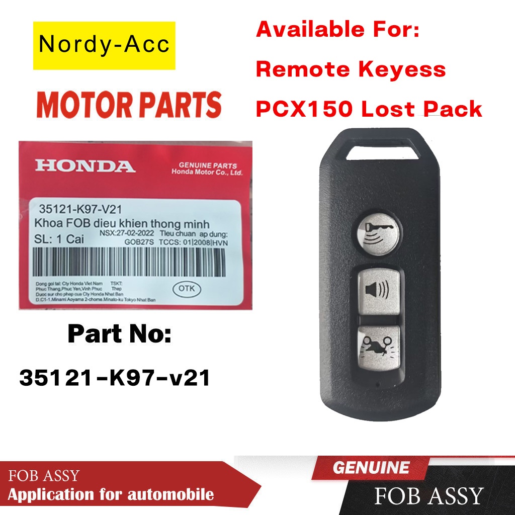 [New Arrival] Kunci Remot Keyless PCX 150 remot pcx 150 dan adv 150 keyless pcx 150 original