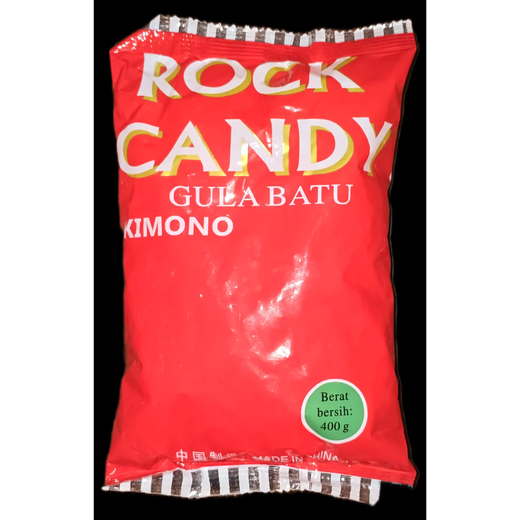 

Gula Batu Kecil Kimono Cystal Candy Sugar China 400 gr Rock Sugar