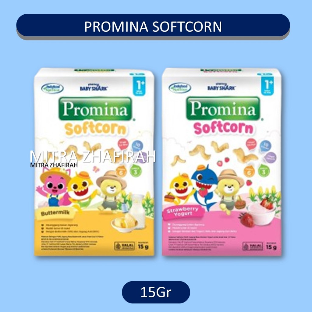 PROMINA Snacks Softcorn 15g Camilan untuk Anak 1 tahun ke atas