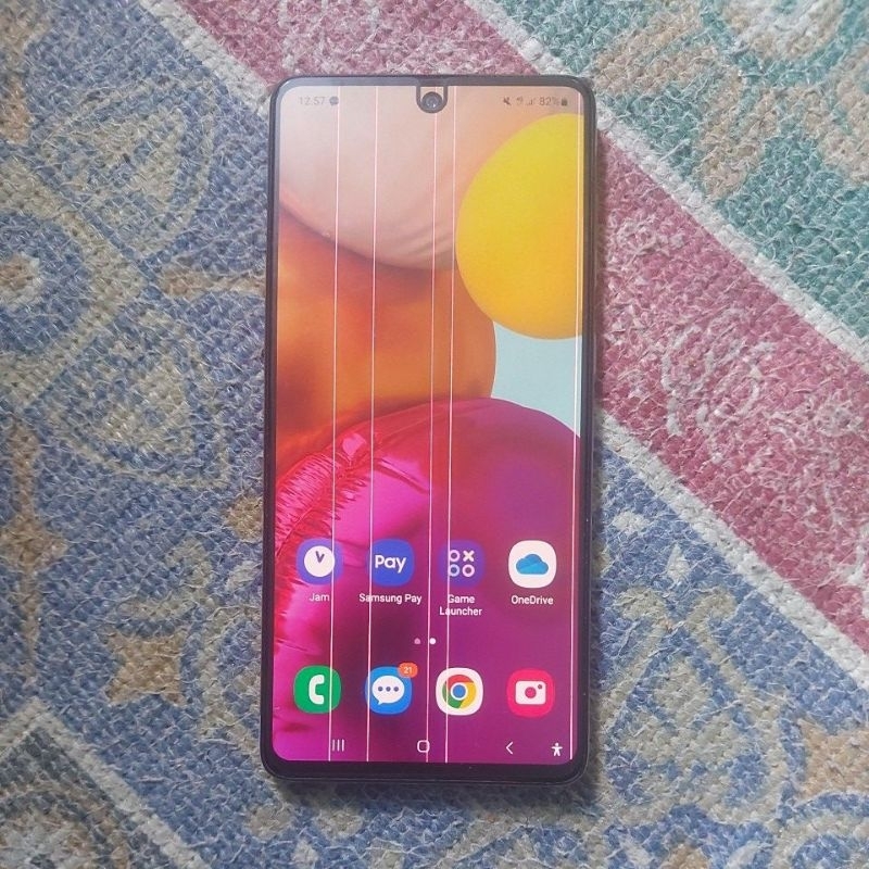 SAMSUNG A71 RAK 8/128 LANCAR JAYA MINUS LCD BERGARIS