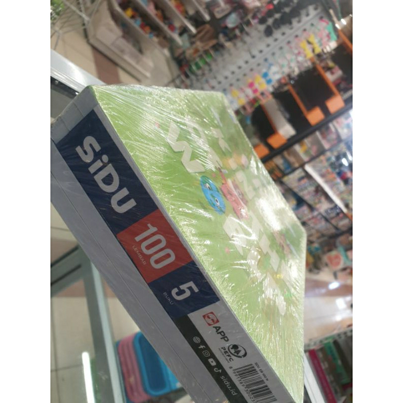 

BUKU SIDU 100 LEMBAR, ISI 5 BUKU