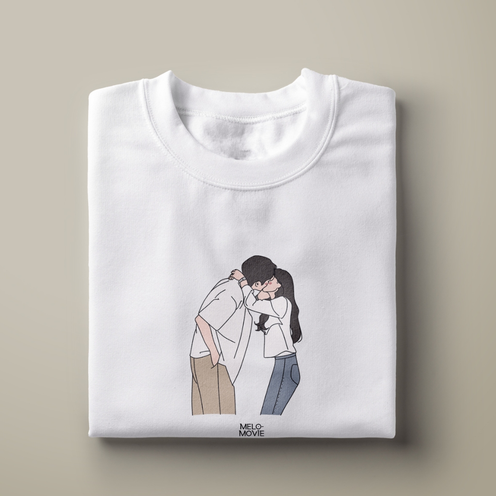 KAOS KDRAMA MELO MOVIE KOREAN DRAMA T-SHIRT KOREAN DRAMA KDRAMA MERCHANDISE KAOS DRAMA KOREA