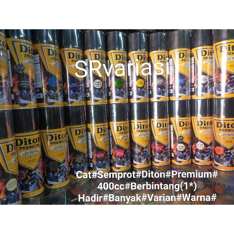 CAT#DITON#PREMIUM#BERBINTANG 1*#400cc#SportyRed#RepsolOrange#SniperGreen#BrilliantRed#MasterRed#Ninj