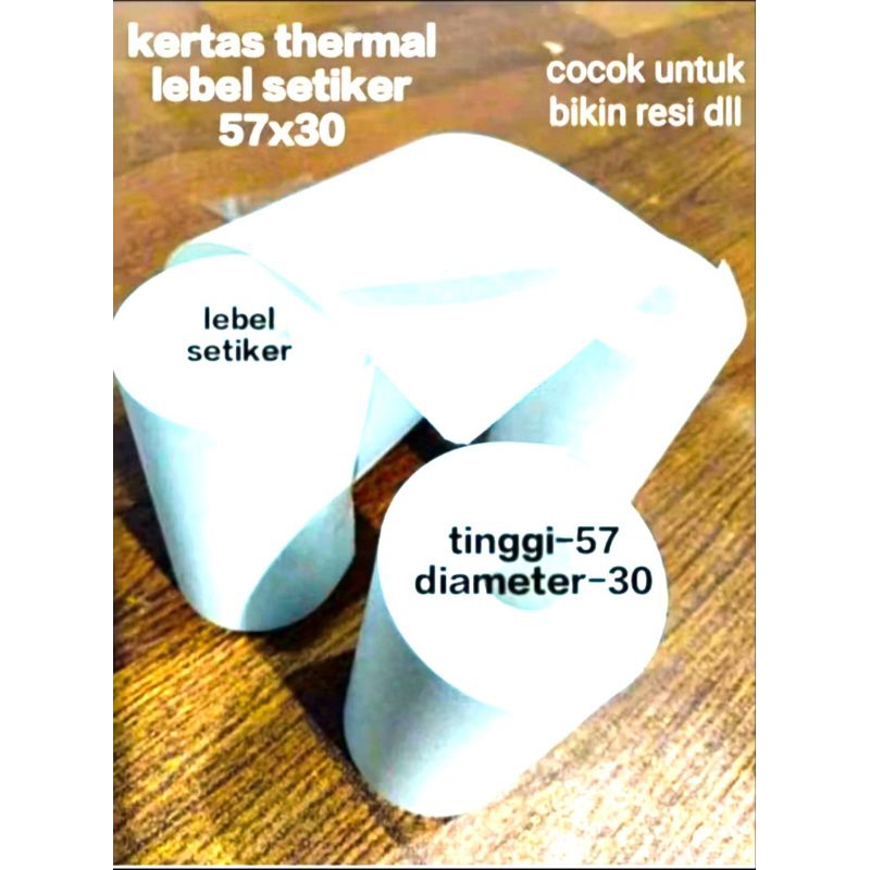 

KERTAS STICKER UKURAN 57X30mm,58X30mm