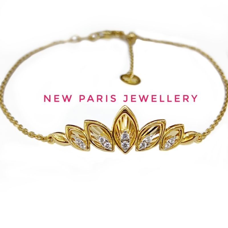 Gelang Hala Gold Meraki Collection 8K