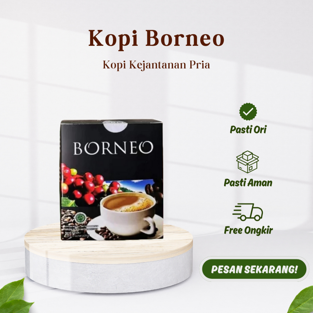 

Kopi Borneo - Borneo Coffee Kopi Kejantanan Pria Kopi Penyubur Pria