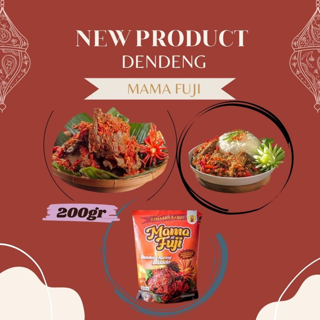 

MAMA FUJI DENDENG KRIUK BALADO VIRAL / 200GR [BISA COD]