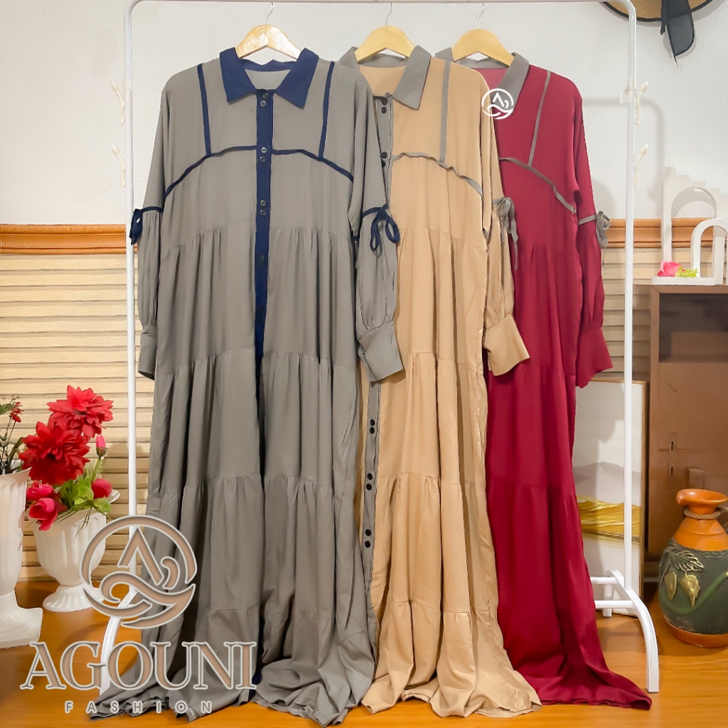 CUCI GUDANG Gamis Wanita Murah Meriah | Stok Terakhir  Casandra Maxy