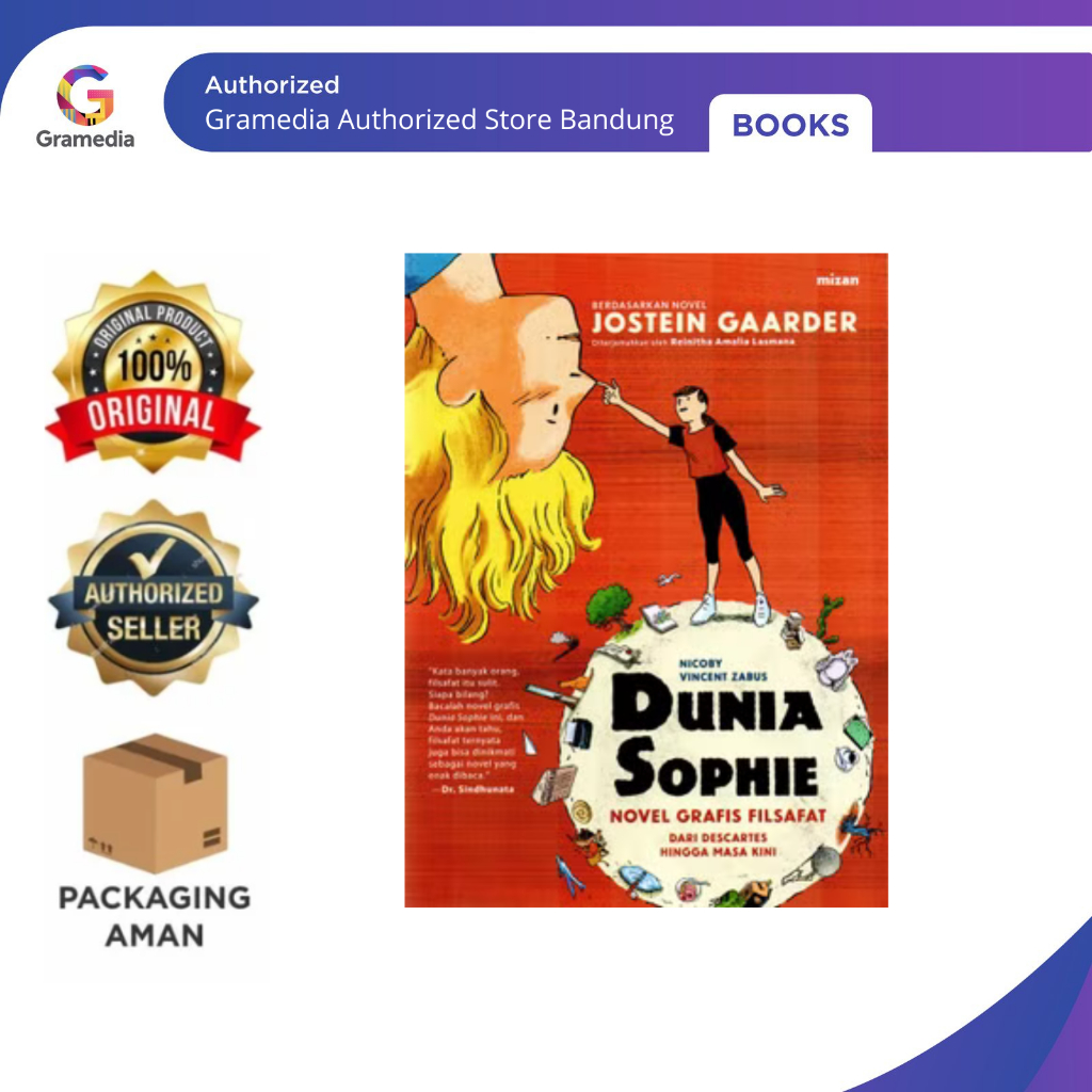 Gramedia Bandung - Dunia Sophie, Novel Grafis Filsafat (Buku II)