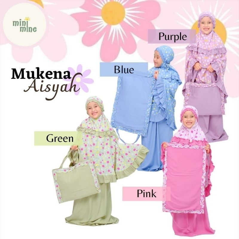 Mukena anak  Aisyah