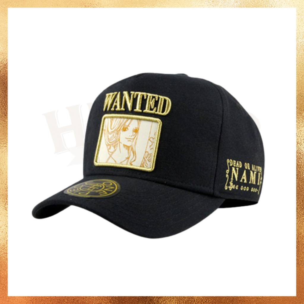 New Era Angel x One Piece Nami Collab Anime Taiwan Exclusive Black Cap Original