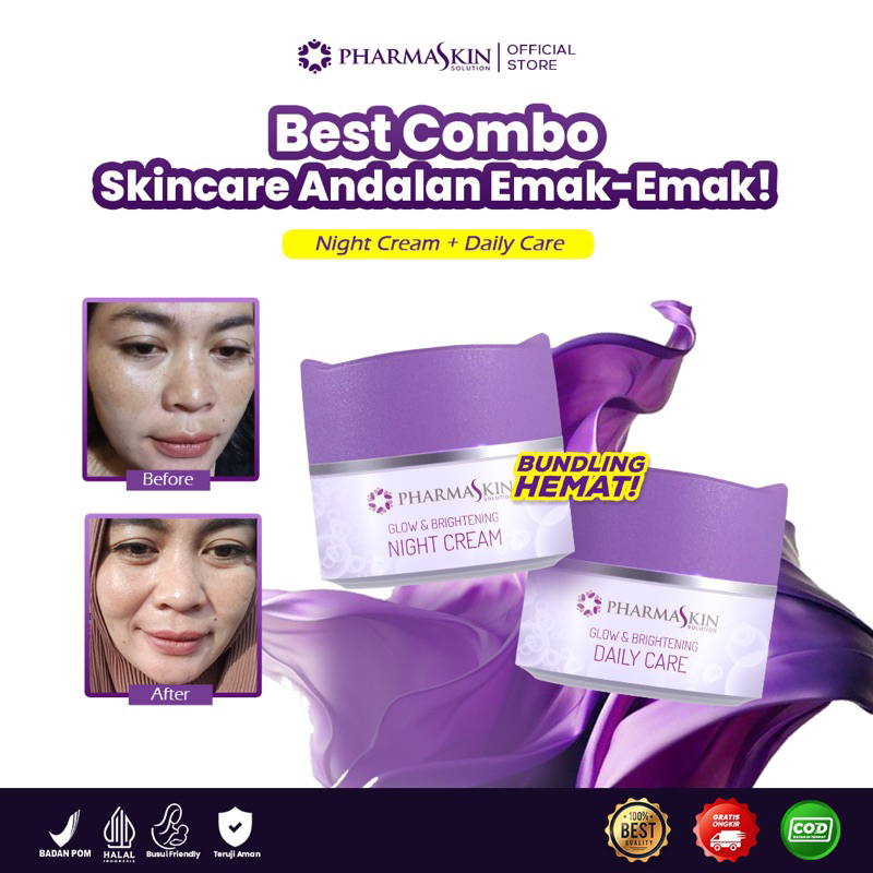 Cream Penghilang Flek Hitam BPOM – Skincare Glowing Pemutih Wajah, Ampuh untuk Flek Menahun & KB