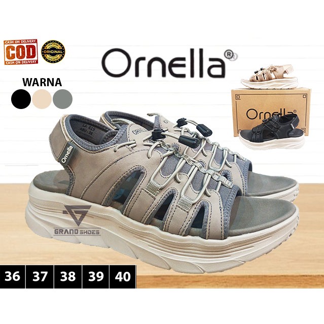 ORNELLA LA 617 LA 618 LA 619 Sandal Tali Sendal Fashion Terbaru Casual Kasual Wanita Perempuan Origi
