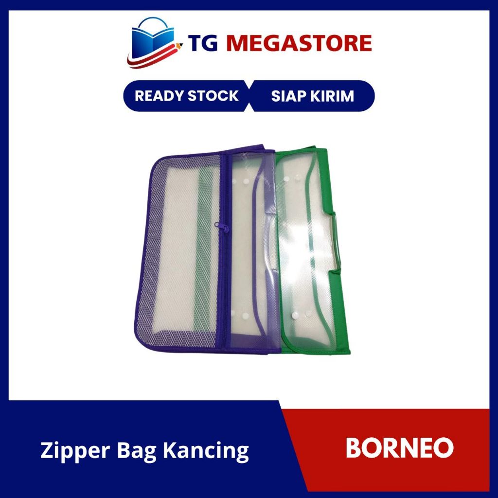

Zipper Bag Kancing BORNEO 2002