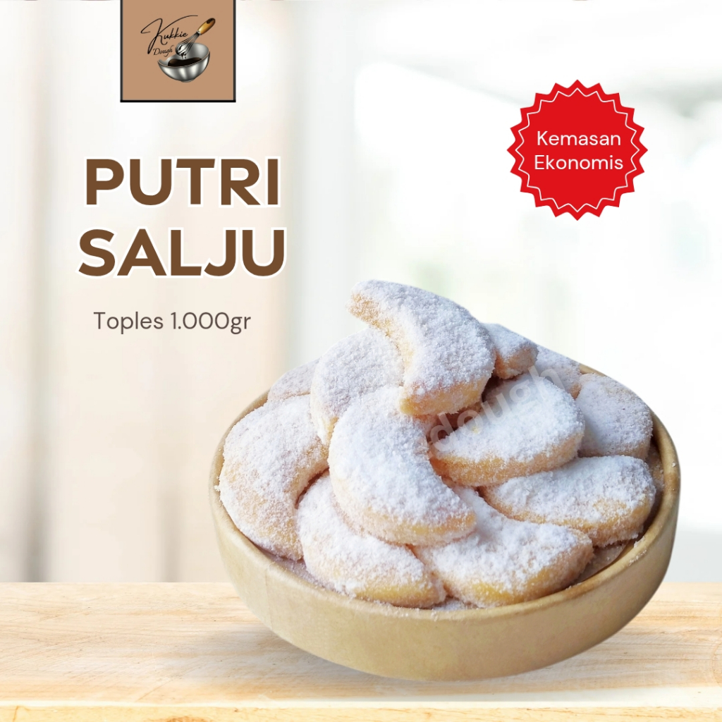 

Kue Kering Putri Salju Kiloan 1kg kukkiedough