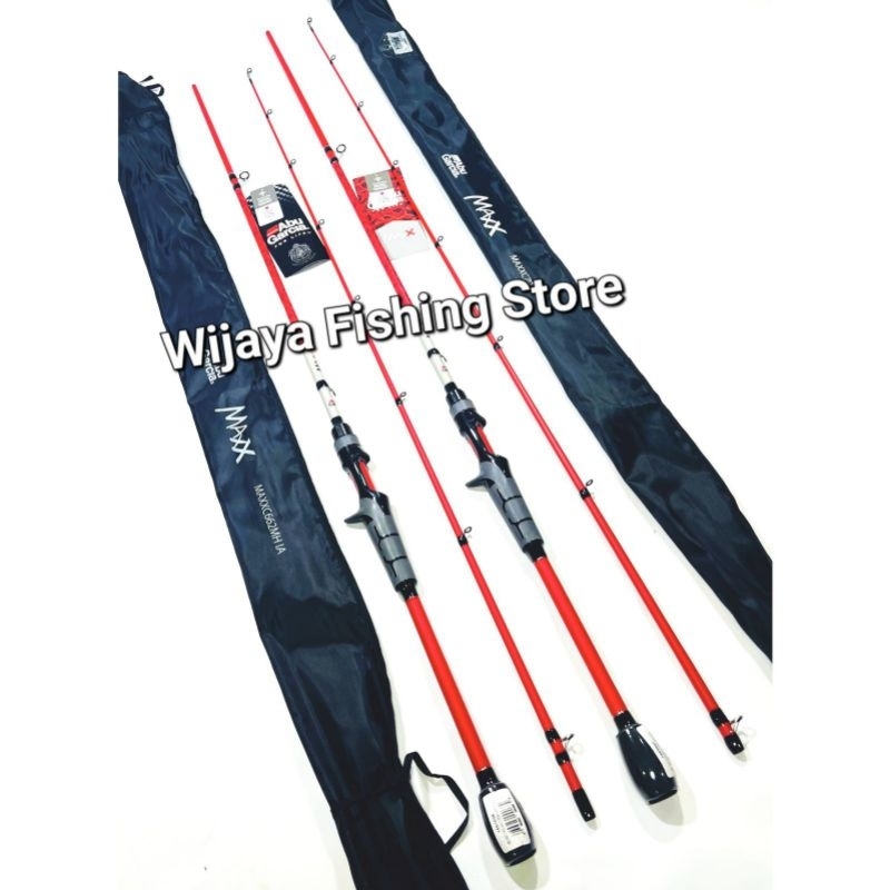 Joran Pancing BC Casting Abu Garcia MAX X 662 198 702 210 CINCIN FUJI