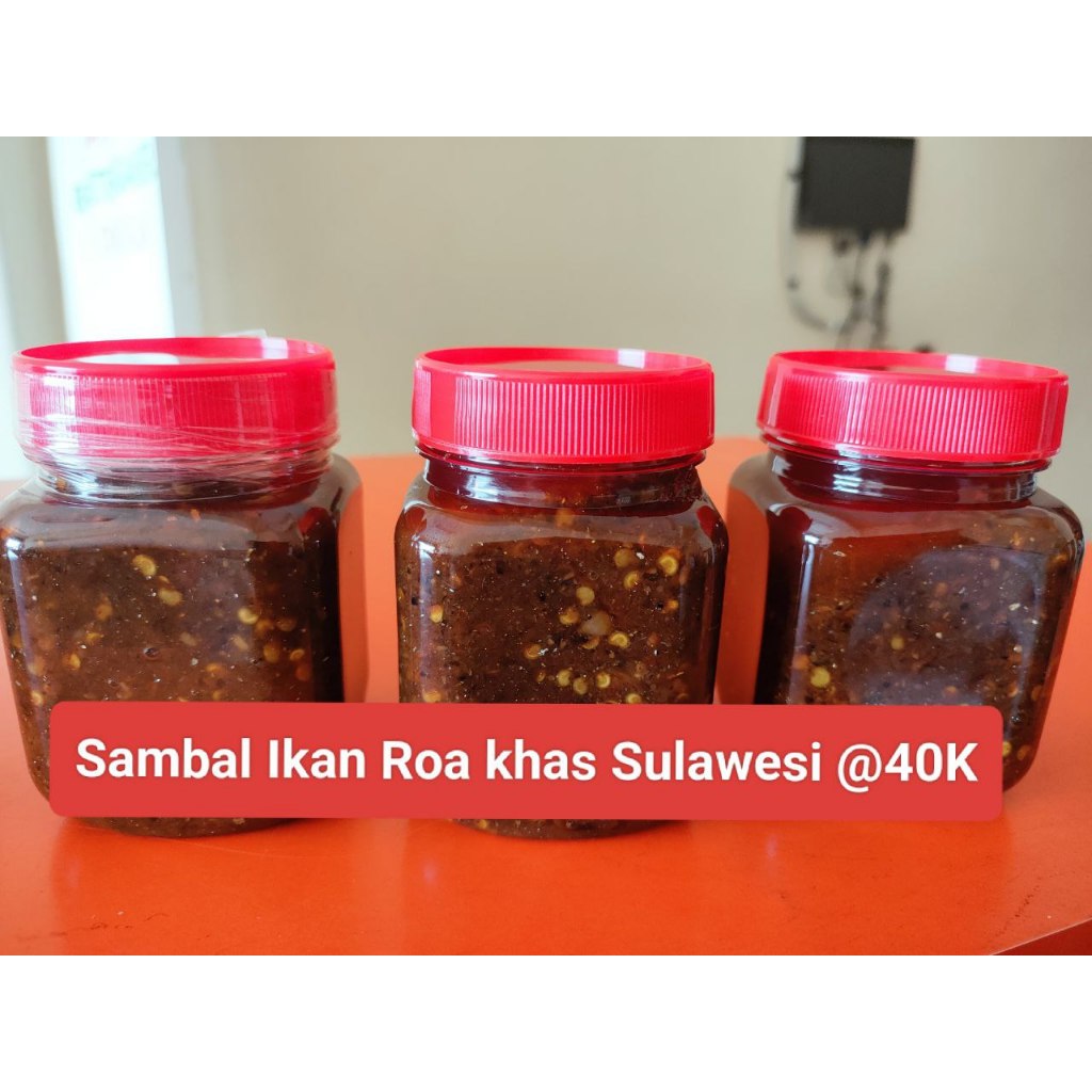 

Sambal Ikan Roa khas Sulawesi