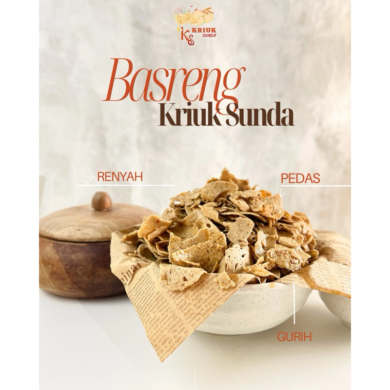 

Basreng Pedas Kriuk Sunda 250gr