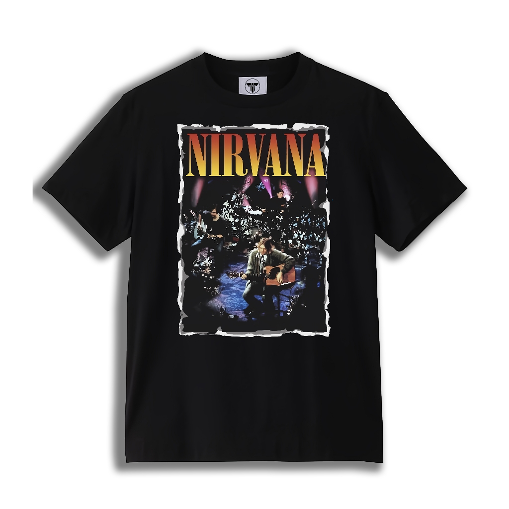 T-shirt NIRVANA - MTV Unplugged in New York | Kaos Band NIRVANA Premium