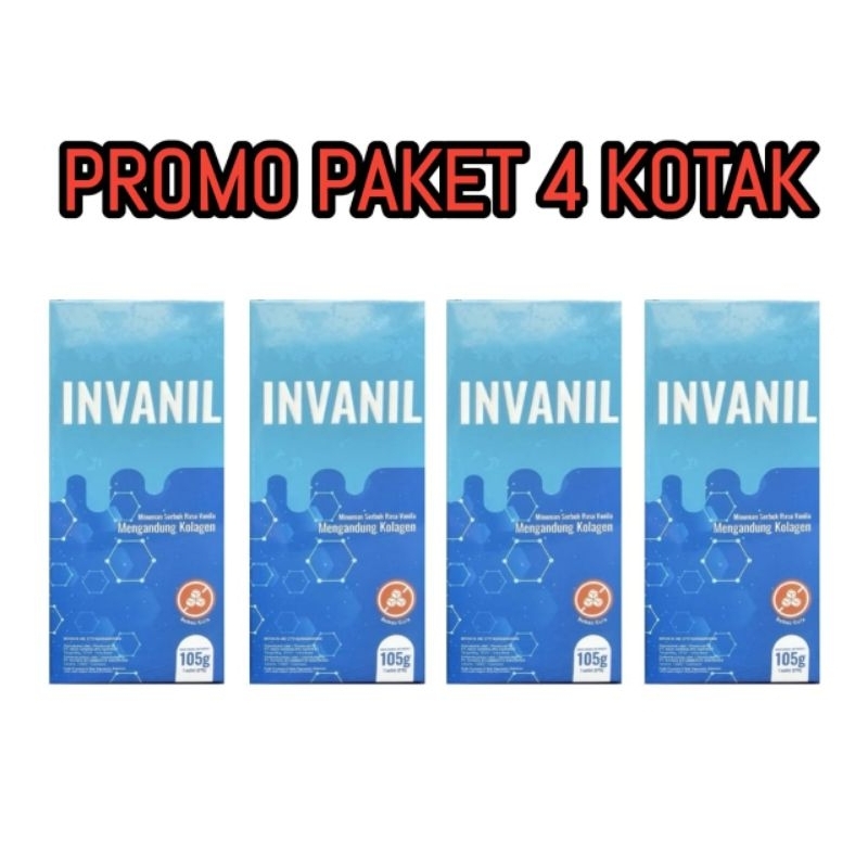 

( PROMO 4 KOTAK ) Invanil Collagen Drink