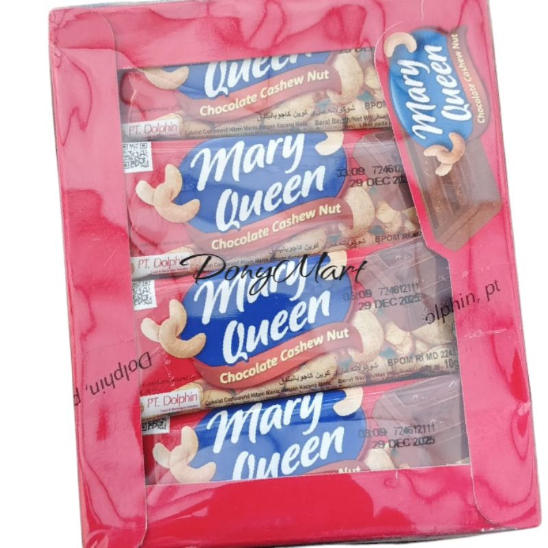 

Mary Queen Chocolate Box - Extra 10 Gr Isi 24 Pcs