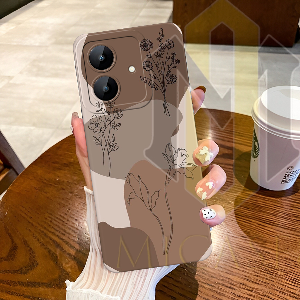 Softcase Realme Note 60x 2025 / Note 60 2024 Terbaru - Case Terbaru - Case Aesthetic - Case Murah Be