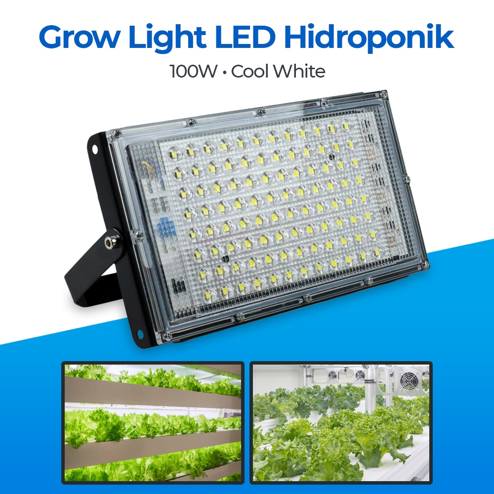 1 Pcs Lampu LED Floodlight 50/100W TaffLED / Lampu Sorot 50W-100W Lampu LED Outdoor Waterproof 6500K