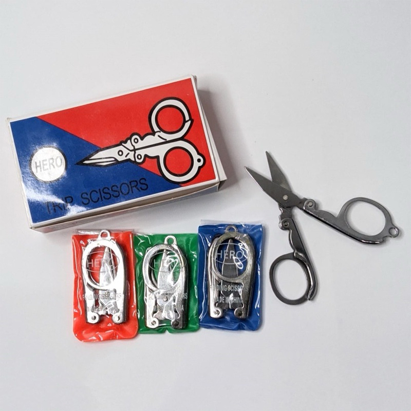 

Gunting Lipat Besi Kecil HERO TRIP SCISSORS / Gunting Lipat Mini Tajam Stainless