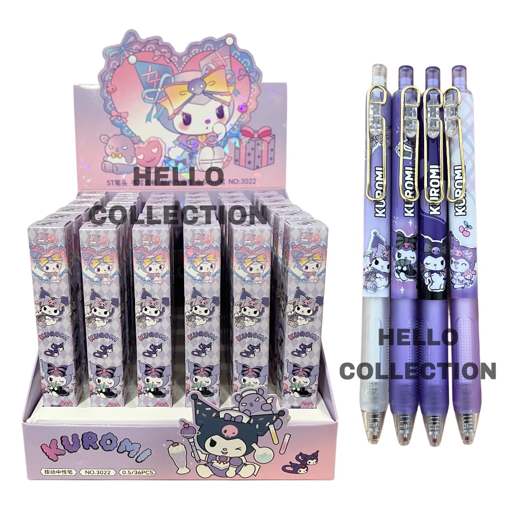 

Blind Box Pen Anak Kuromi Pulpen Gel Cetek Suprise Karakter Lucu Kartun 0.5mm