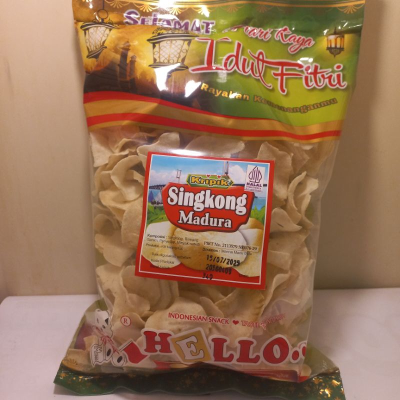 

Kripik Singkong Madura "Hello".