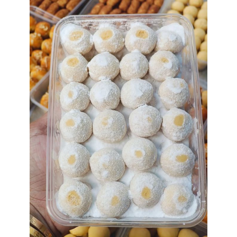 

Kue Kering Putri Salju ORI home Made, kemasan box