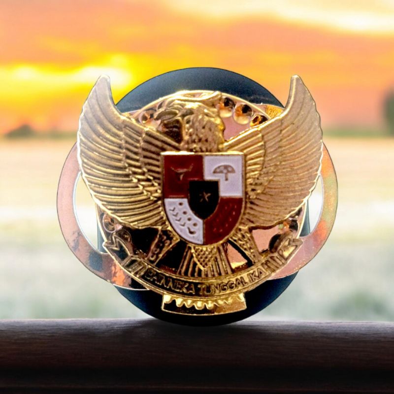 

ringkacu kolong hasduk pramuka kalep model kupingan tumpuk cor logam garuda