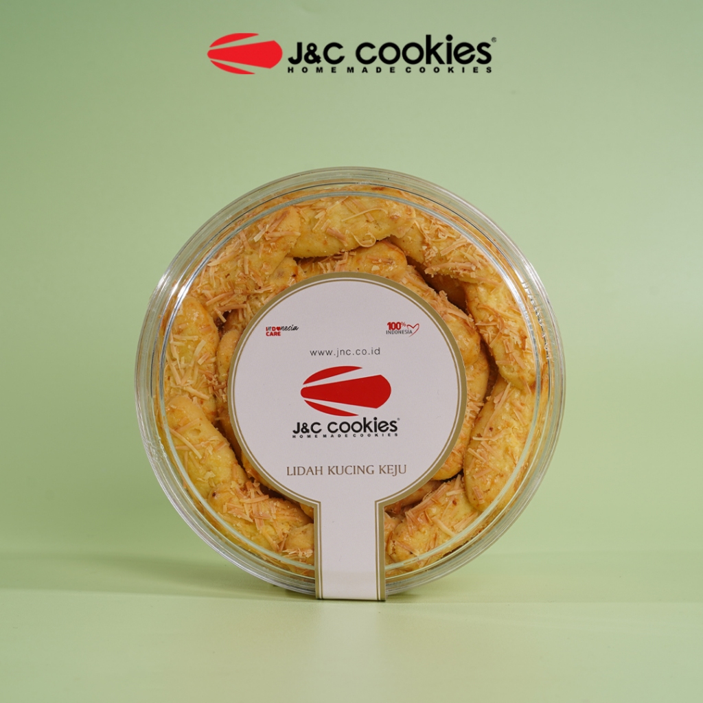 

Kue Kering Lidah Kucing Keju JNC J&C Cookies Reguler
