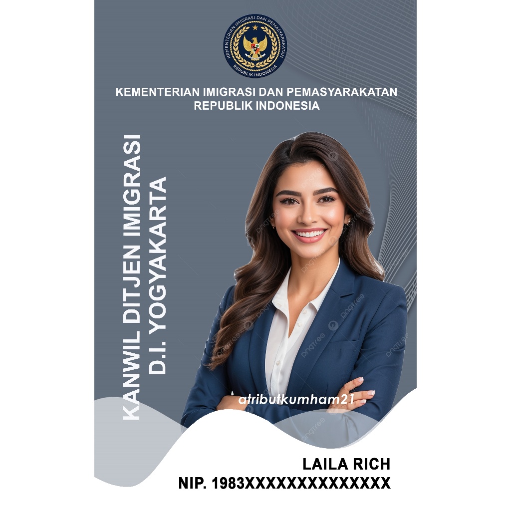 

Idcard Resmi Kementerian IMIPAS / Imigrasi Dan Pemasyarakatan