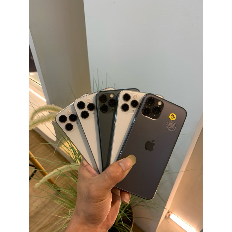 IPHONE 11 PRO 256GB TERDAFTAR BEACUKAI LIKE NEW MULUS FULLSET