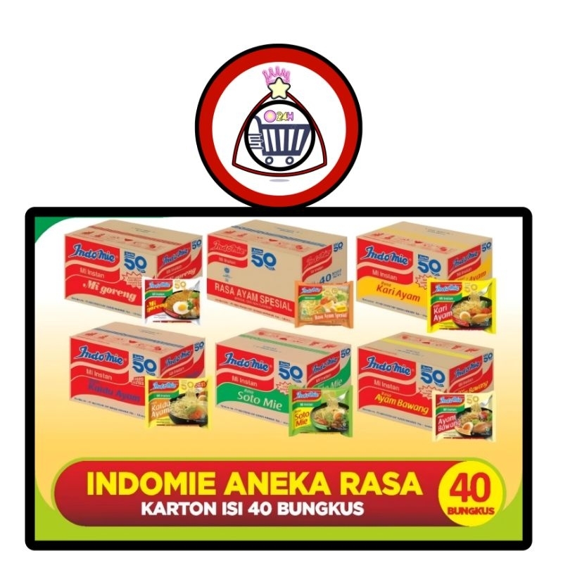 

INDOMIE DUS KARTONAN - 40PCS