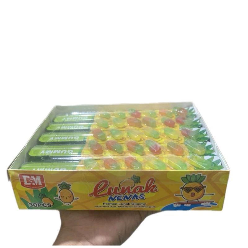 

Permen Lunak Nanas isi 30pcs/pack