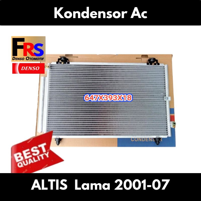 Kondensor AC Corolla Altis old 2001 - 2007 Condenser Ac Corolla Altis gen 1 2007