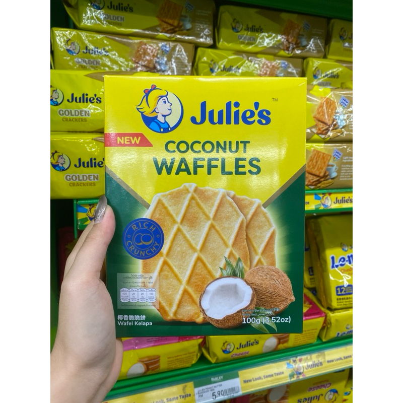 

julies waffles 100gr