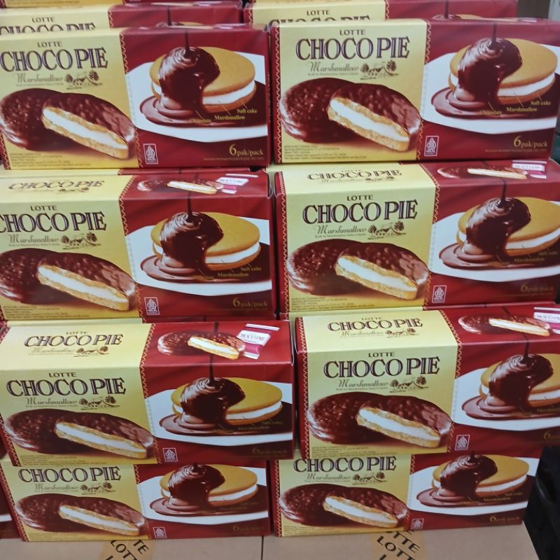 

Lotte Choco Pie Marshmallow 1 Dus