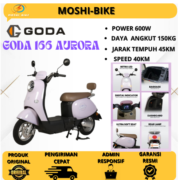 Motor Listrik Goda 166 Mango New 600W
