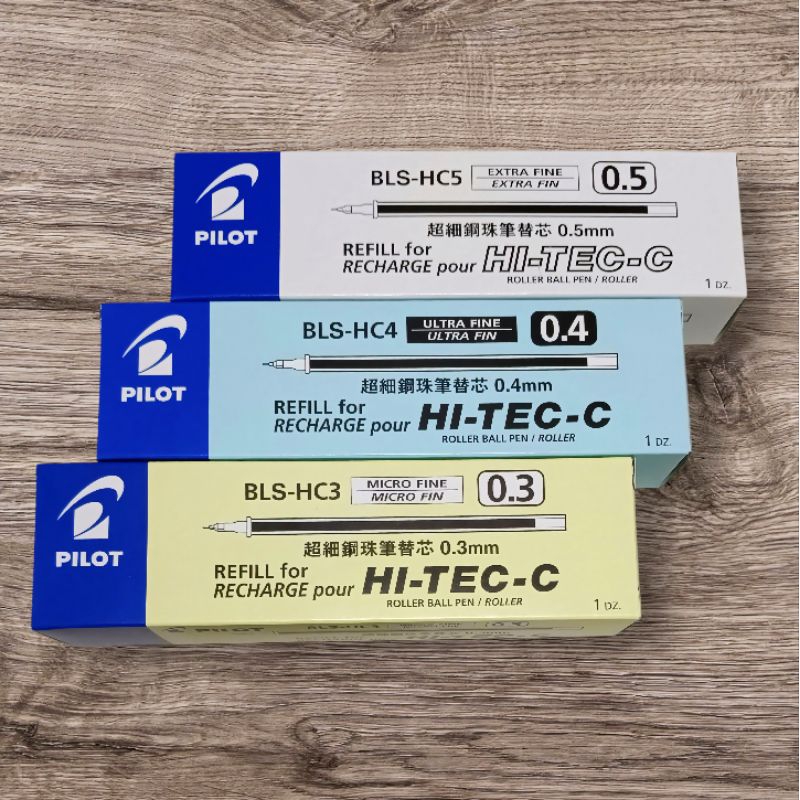

REFILL ISI HITEC-C PILOT 0.3 0.4 0.5 (1PAK/12PCS) ORIGINAL
