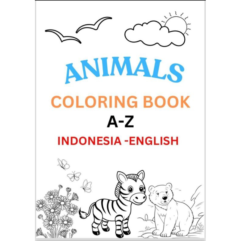 

Animals coloring book