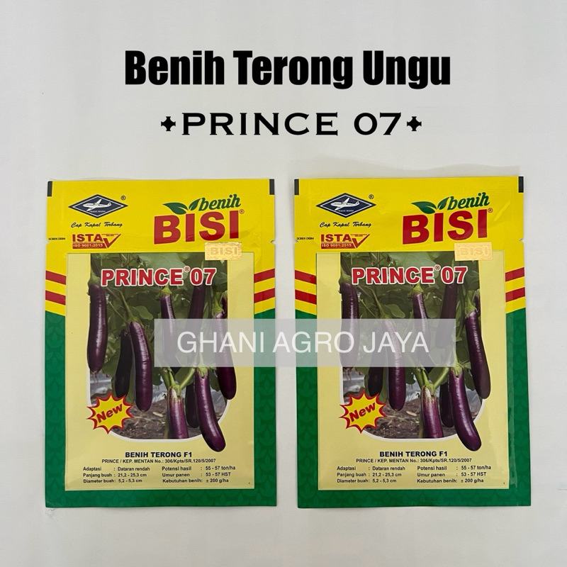 Benih Terong Ungu PRINCE 07