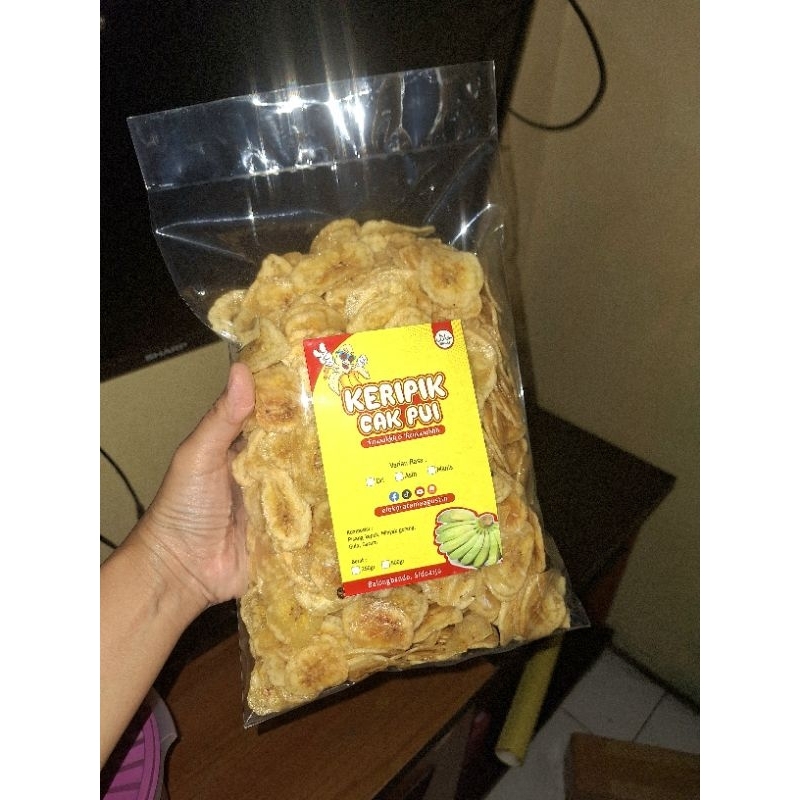 

KERIPIK MANIS PISANG KEPOK 500GR