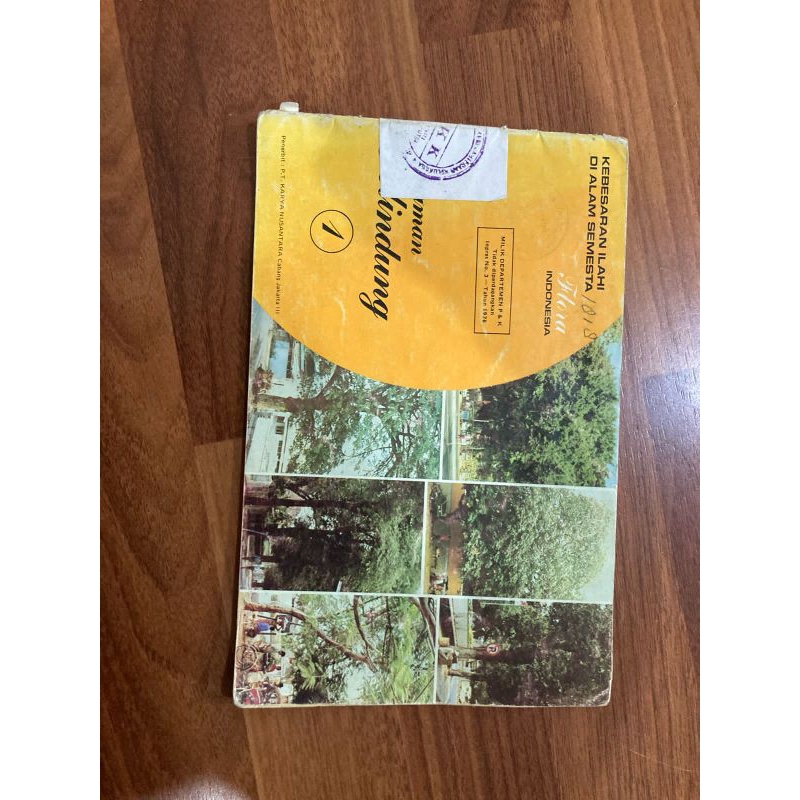 Majalah Flora Indonesia - TANAMAN PELINDUNG Jilid 1 tahun 1976
