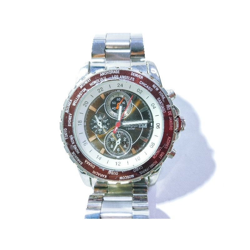 JAM TANGAN PRIA SEIKO WATER RESISTANT 100M