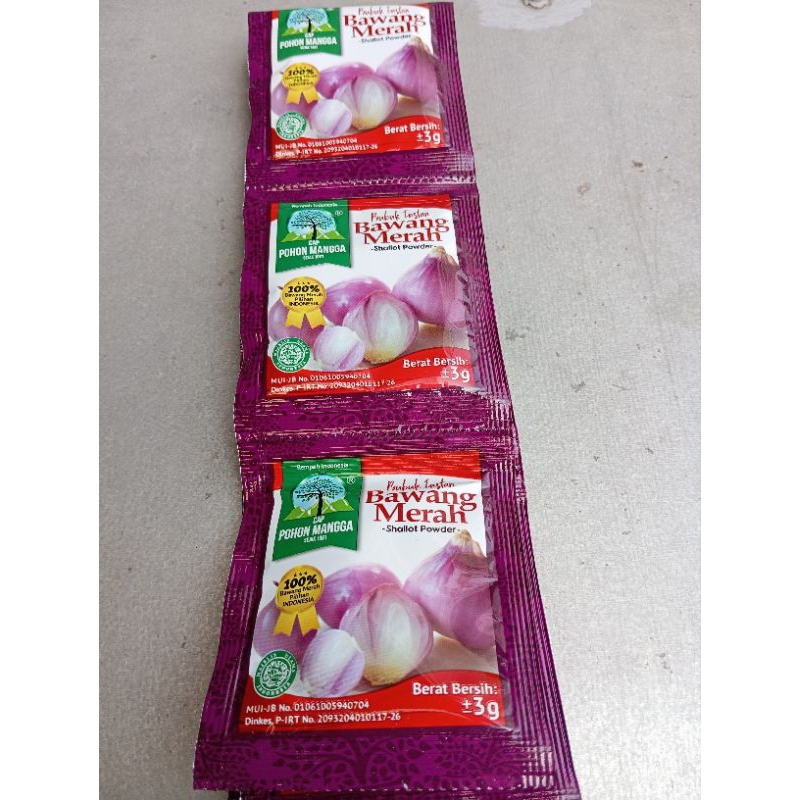 

POHON MANGGA BAWANG MERAH BUBUK renceng 12'S