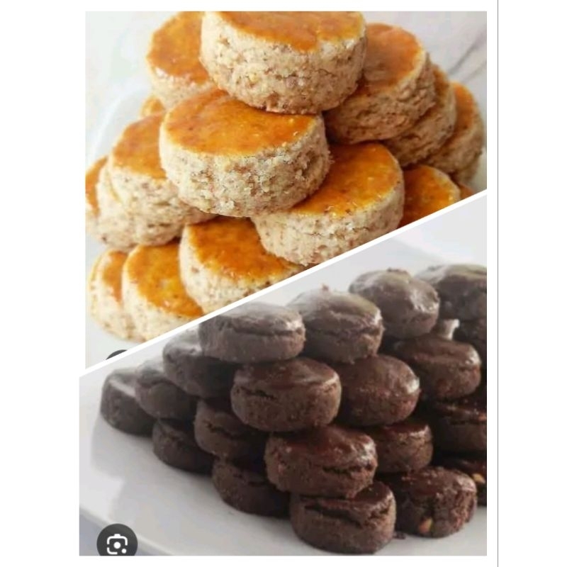 

Kuker Roti Kacang Mix 2 Varian Rasa Original dan Coklat (HOME MADE)